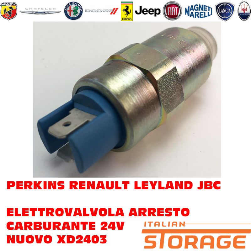 Elettrovalvola Di Arresto Carburante 12V | Solenoide Per Escavatori | Codice B4002-1115030